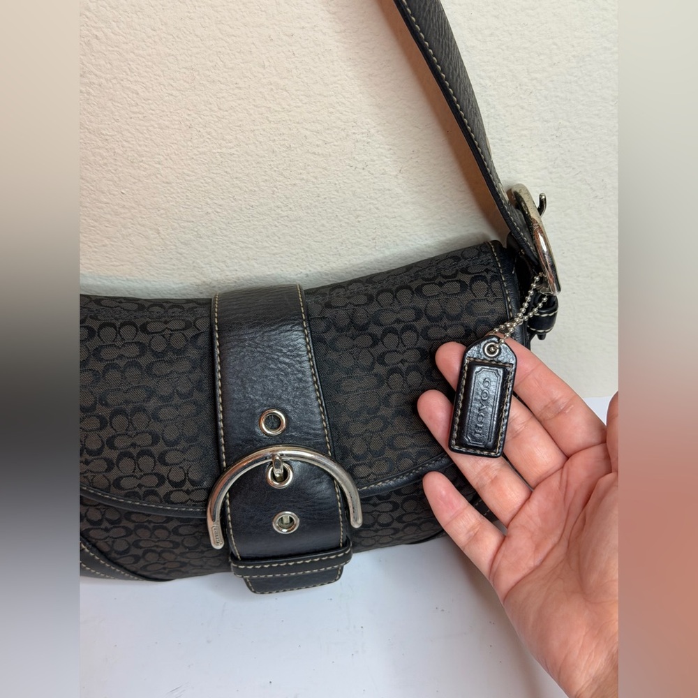 Coach Y2K Micro C Signature Monogram SoHo Shoulder Bag - Picture 2 of 13